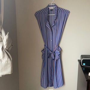 NWOT - Sleeveless Shirt Dress